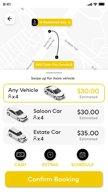 Xpress Ride Cab screenshot