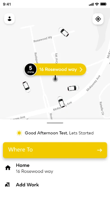 Xpress Ride Cab screenshot
